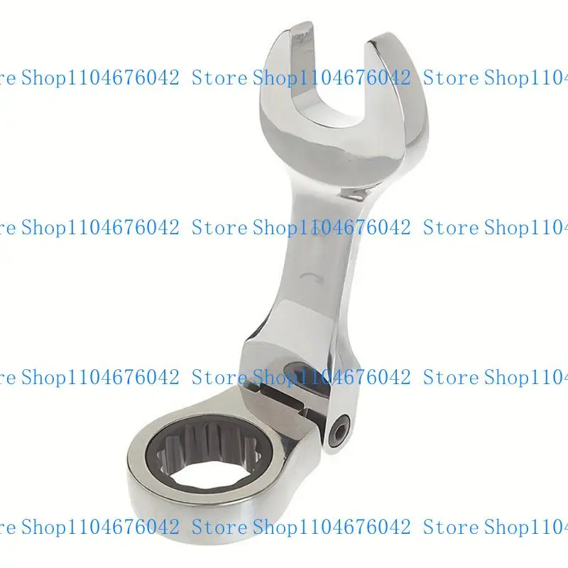 5ASD Flexible Head Ratchet Crench 72 Tooth Combinazione a manico corto Wrenchspanner