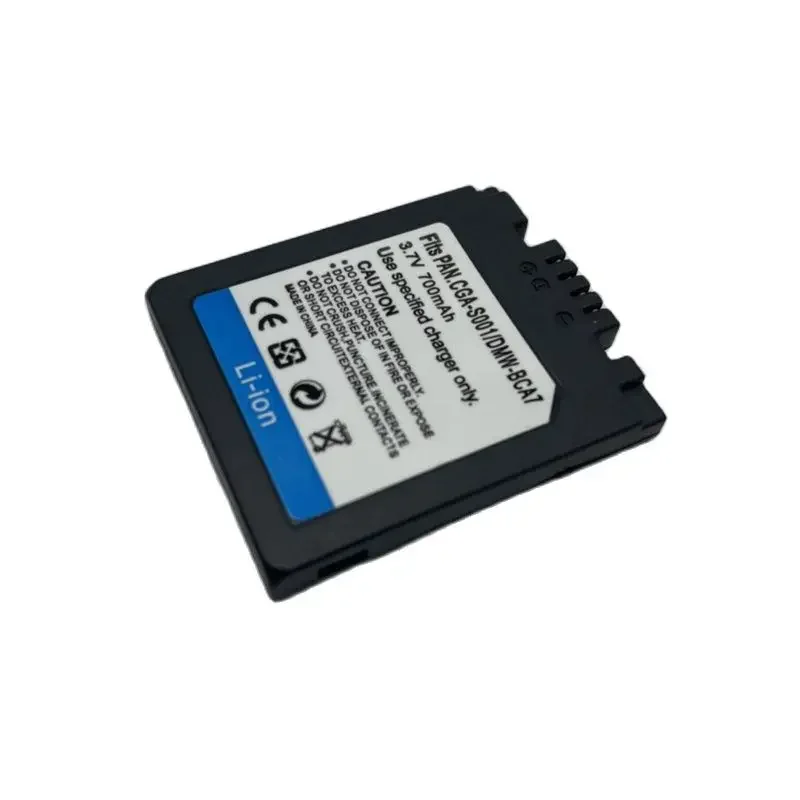 CGA-S001E DMW-BCA7 3.7V 700mAh Camera Lithium Battery