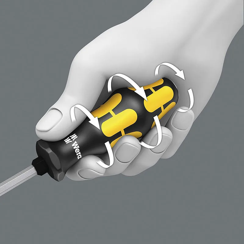 WERA Cross Impact Piercing Screwdriver High Quality Materials Exquisite Workmanship Simple Operation Improve Work Efficiency