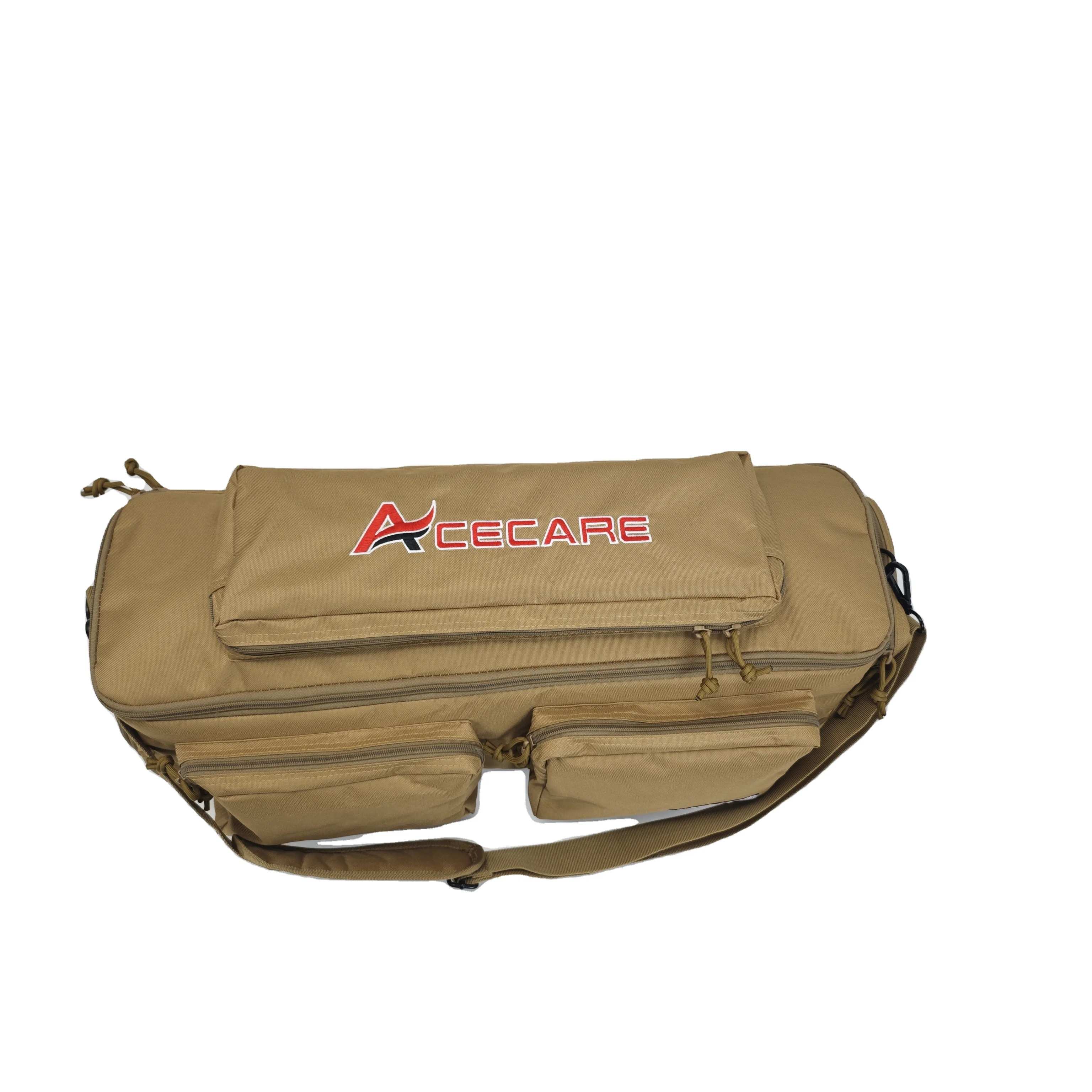 【2026】Acecare New Multi-pocketed Khaki Cylinder Bag for 6.8L 9L 12L Carryable Backpack with Single Shoulder Strap