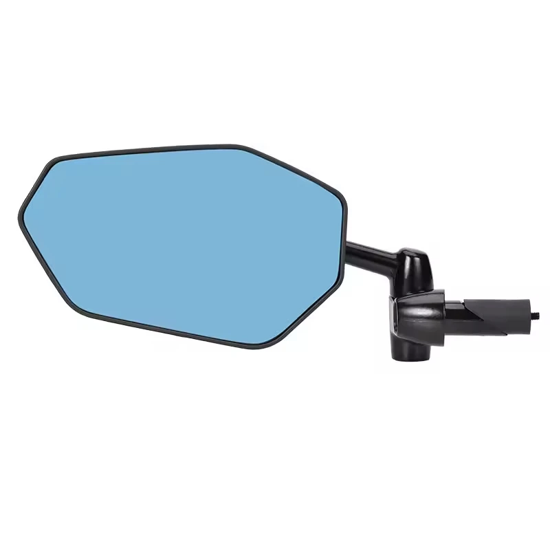

ZOYOSPORTS Blue Square Handlebar Mirror for Road And Mountain Bicycles Outdoor Cycling Equipment Accessory Bike Rearview Mirror