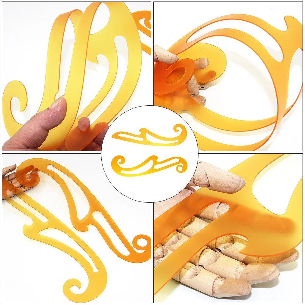 عالية الدقة الملابس قالب أداة الخياطة قياس حاكم لصنع الملابس DIY بها بنفسك مصممي الأزياء صياغة مجموعة مسطرة منحنية