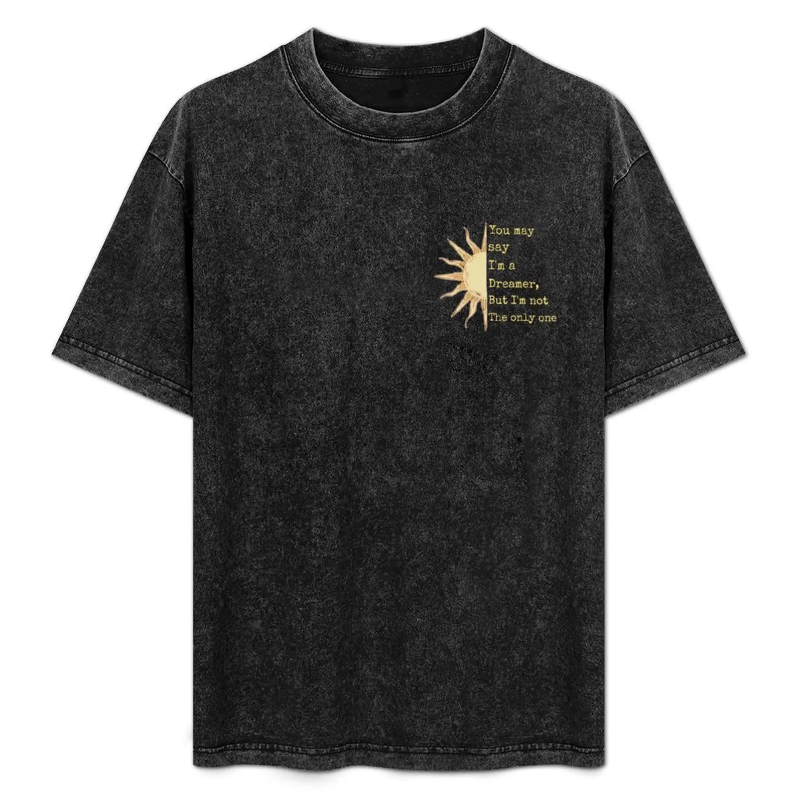 

Imagine - John Lennon T-Shirt blacks vintage t shirts men t shirts high quality
