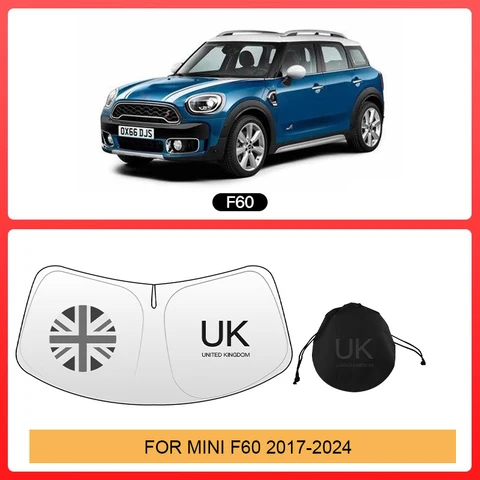 Солнцезащитный козырек на лобовое стекло автомобиля для Mini Cooper S R56 R55 R57 R58 R60 R61 F54 F55 F56 F57 F60 Countryman Аксессуары