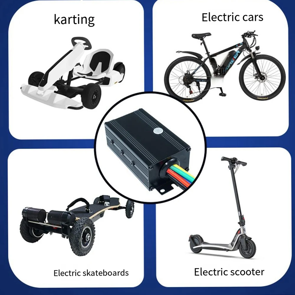 75100 75 В 100 А одиночный ESC на основе VESC для электрического скейтборда/самоката/регулятора скорости электровелосипеда/насыщенного скейтборда