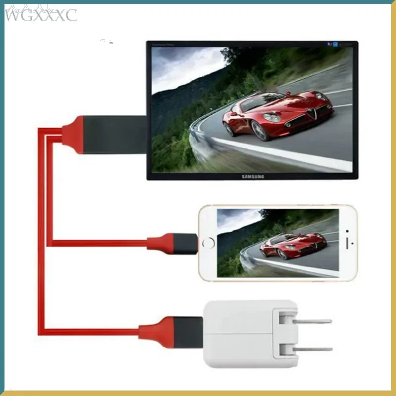 TV stick  2M USB to HDMI-compatible HDTV AV Cable Adapter for iPhone 7 7 Plus 6S 6 Plus 5S 5 Charging Adapter Cable