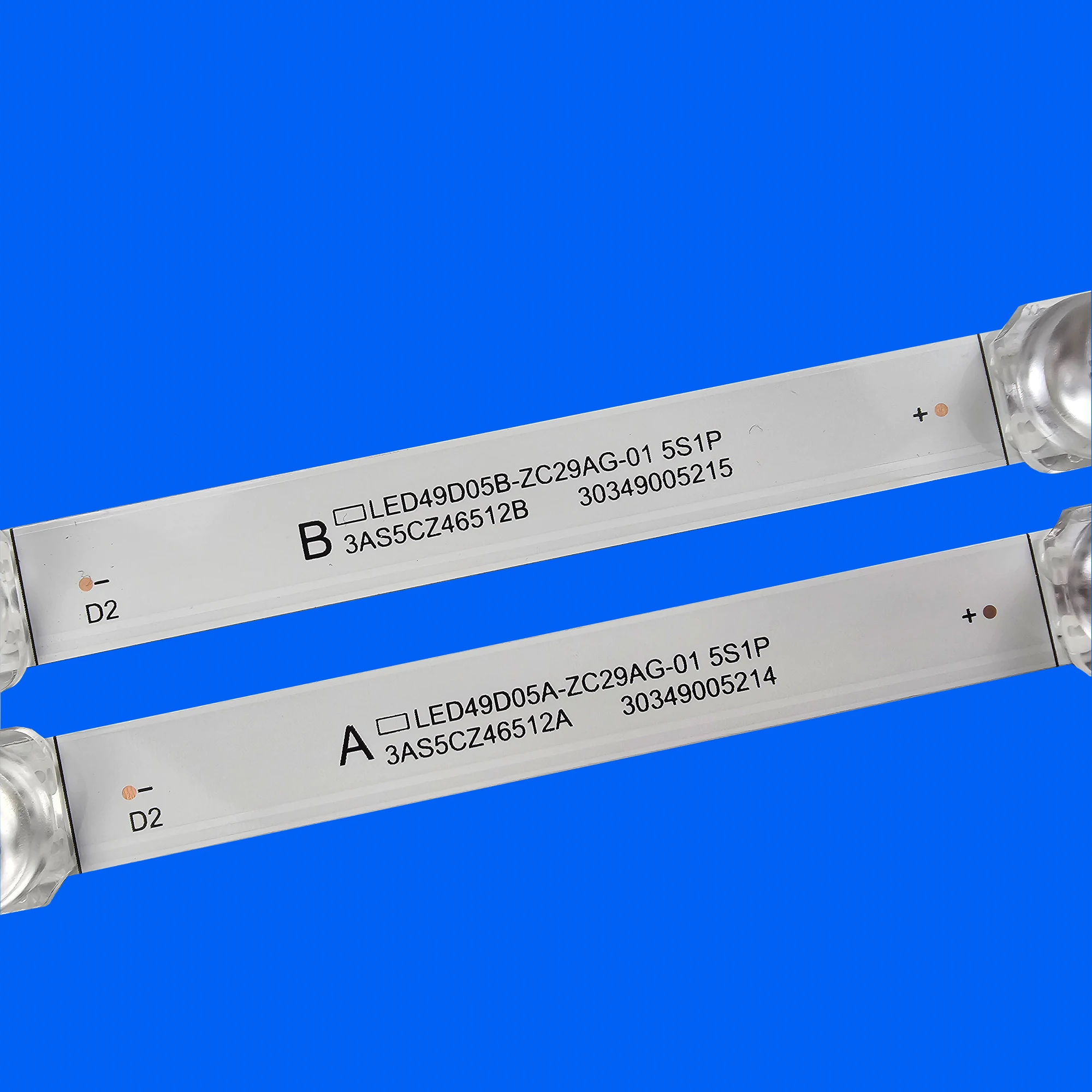 Imagem -04 - Tira de Luz de Fundo Led para Hitachi 50c61 Ls50a51 U50h3 Led49d05a-zc29ag01 Led49d05b 50ce3211d V500dj6-qe1 50c61 Jvc Lt49ma875