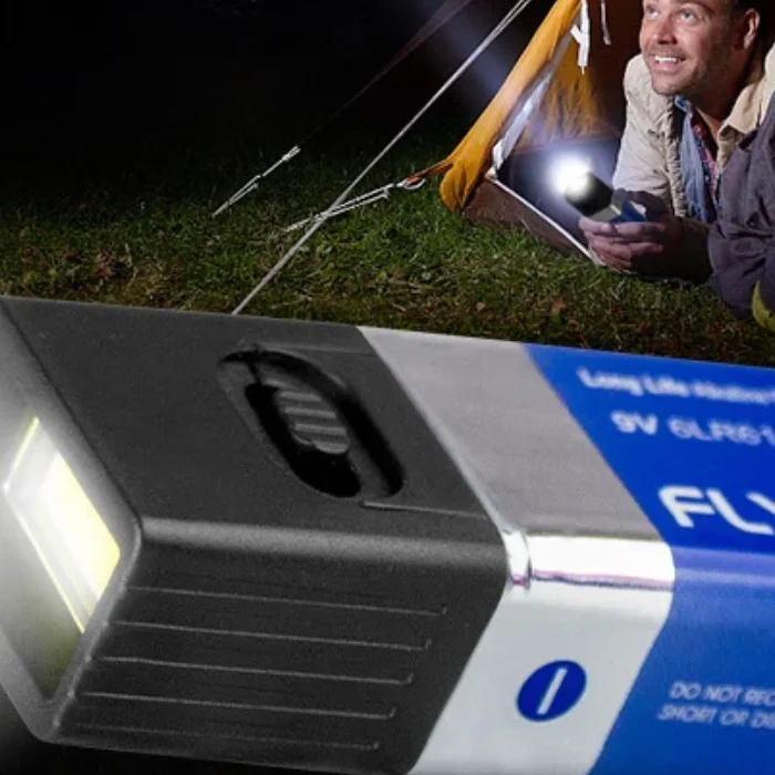 

Мини-светодиодный ключевой светильник для наружного использования, использование аккумулятора 9 В, рабочий фонарь COB с аккумулятором 6F22 — аккумулятор не доставка