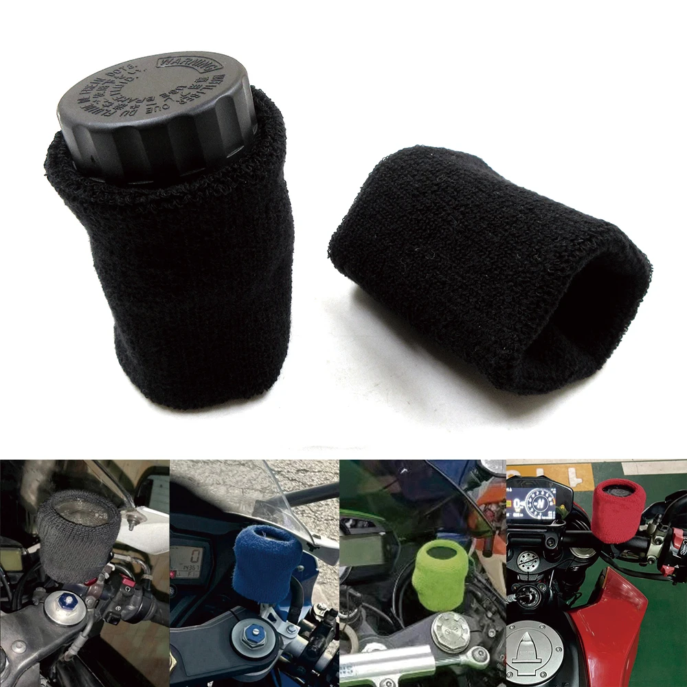 For Suzuki GSXR 750 600 1000 GSX1300R K1 K2 K3 K4 K5 K6 K7 K8 K9 K10 K11 K12 K13 Motorcycle Front Fluid Oil Brake Reservoir Sock