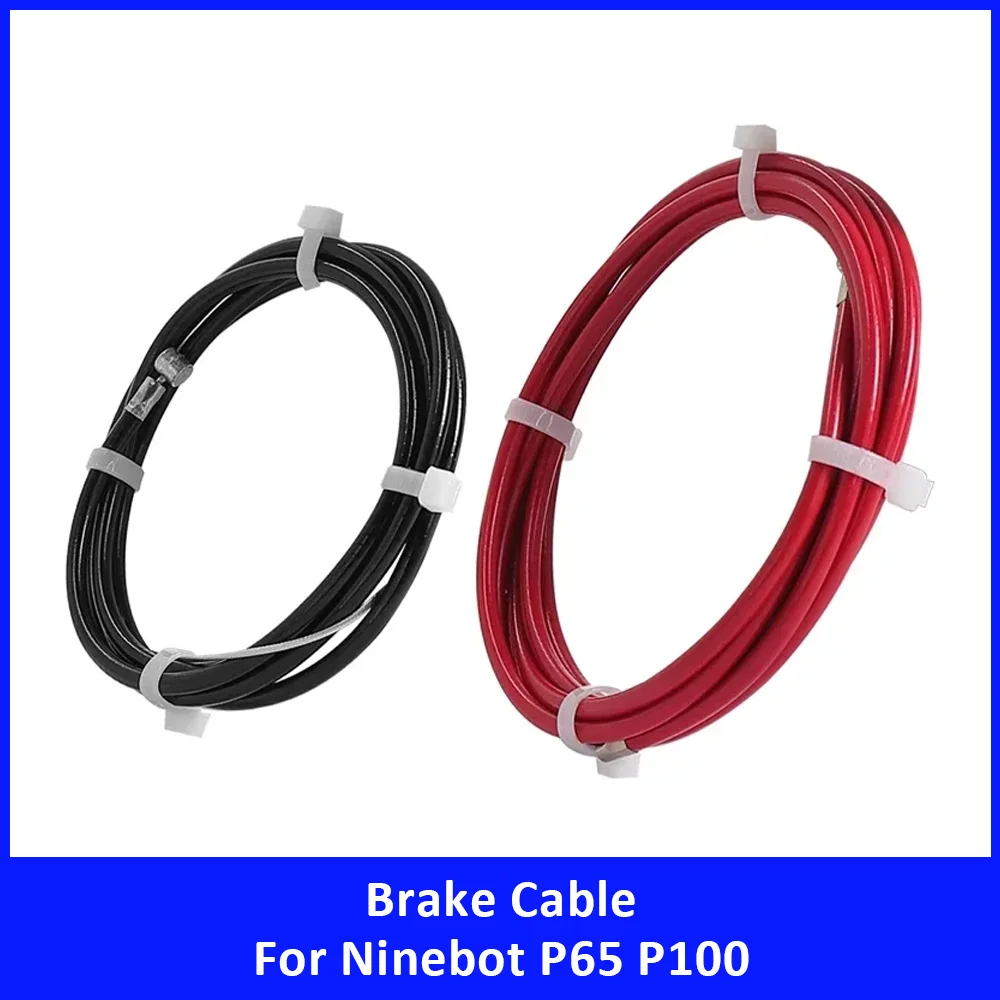 Durable Scooter Brake Cable for Ninebot P65 P100 Electric Scooter Accessories Stainless Steel Wheel Brake Wire Replacement Parts