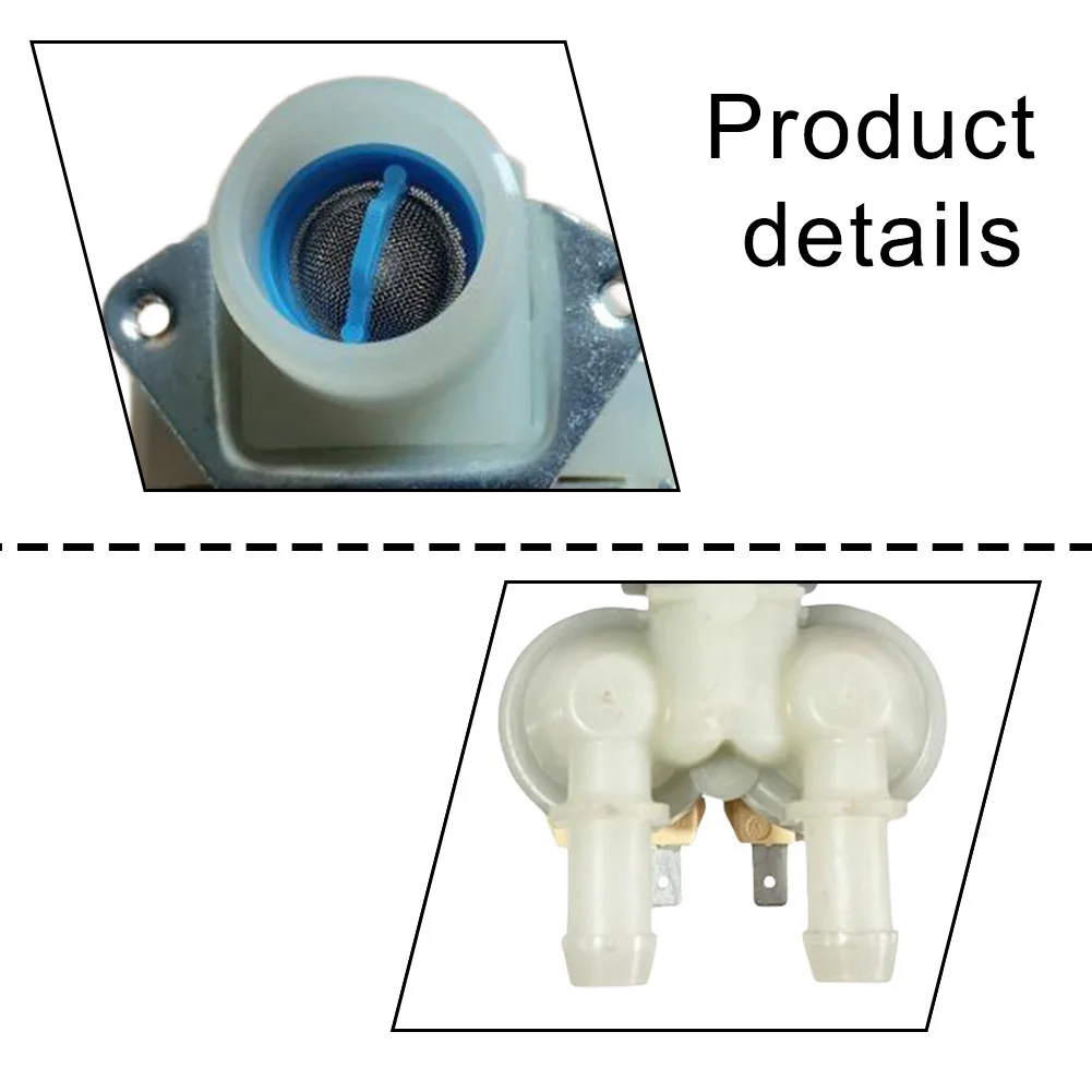 Electric Water Inlet Valve For Samsung Washing Machine DC62-00024F Solenoid Valve 220V 240V Plastic Quick Replace Component