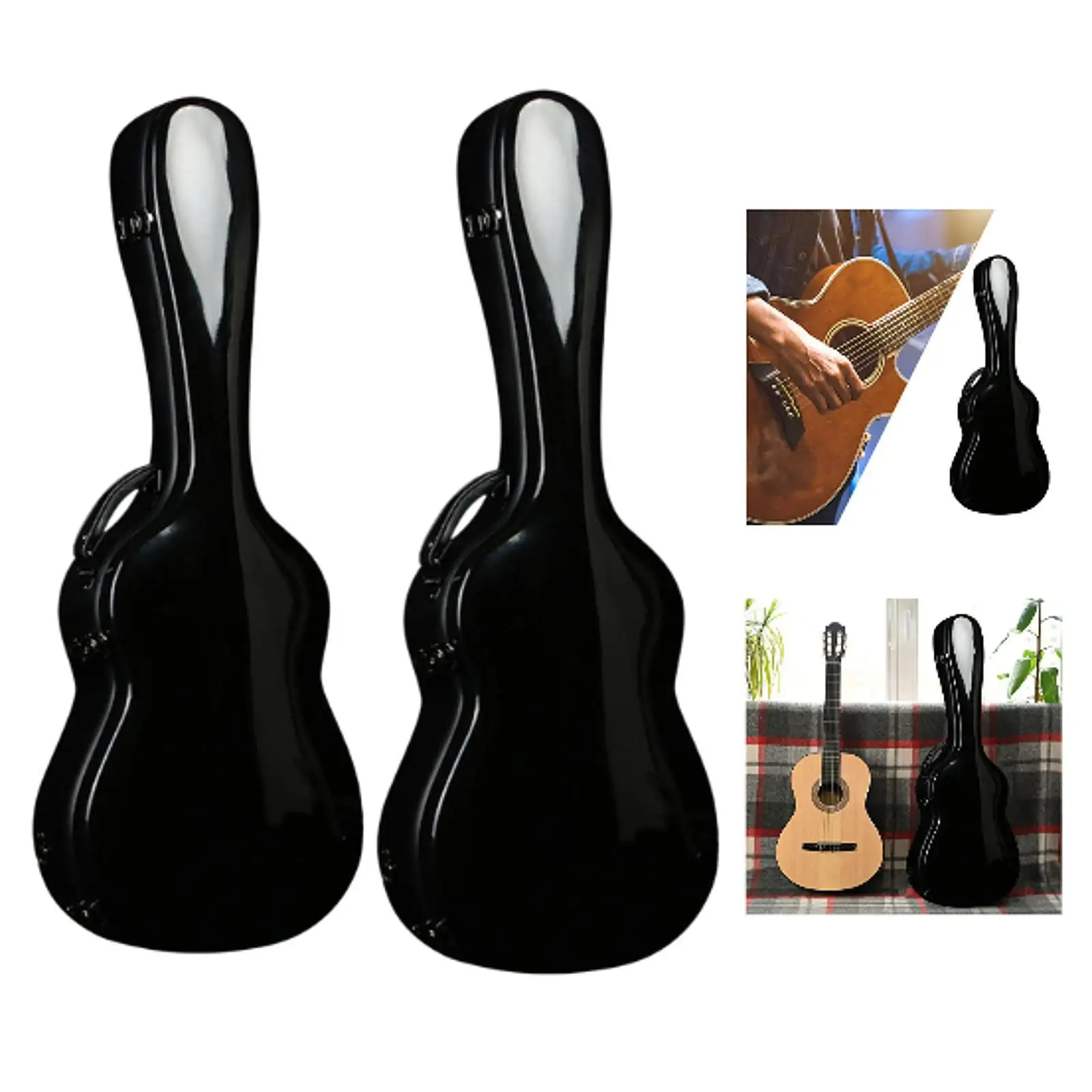 

Guitar Bag with Shoulder Strap Convenient Thick Padding Guitar Case Backpack