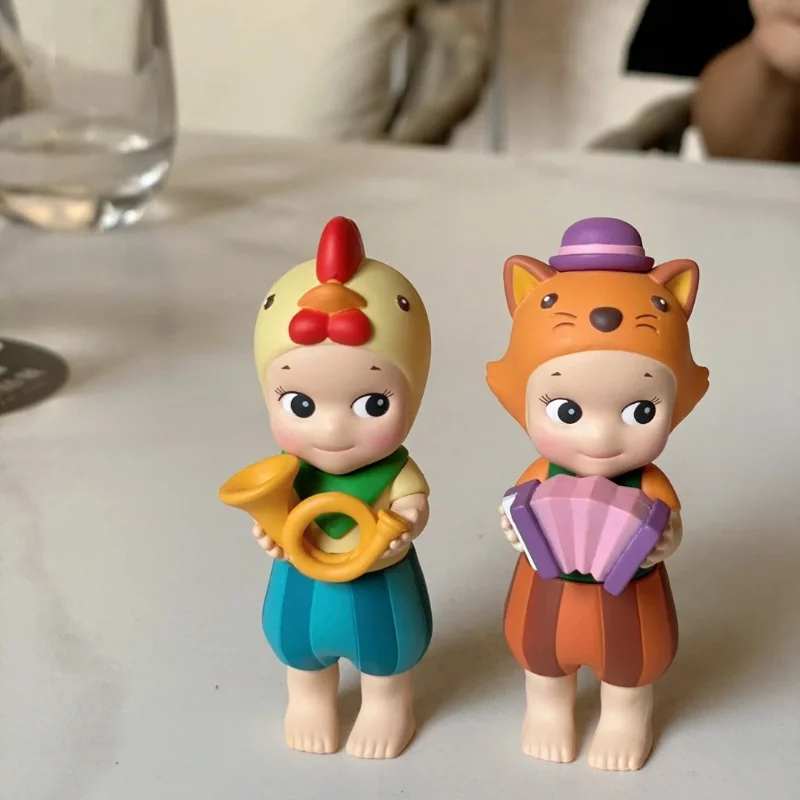 

Мини-кукла ангела, солнечный ангел, город, музыкант, слепая коробка, игрушка, злой петух, кошка, собака, осел, детский подарок на день рождения для девочек