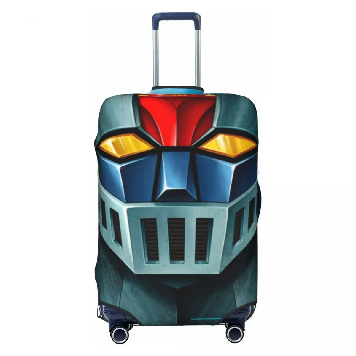 

Custom UFO Robot Mazinger Z Luggage Cover Protector Fashion Anime Travel Suitcase Covers for 18-32 Inch