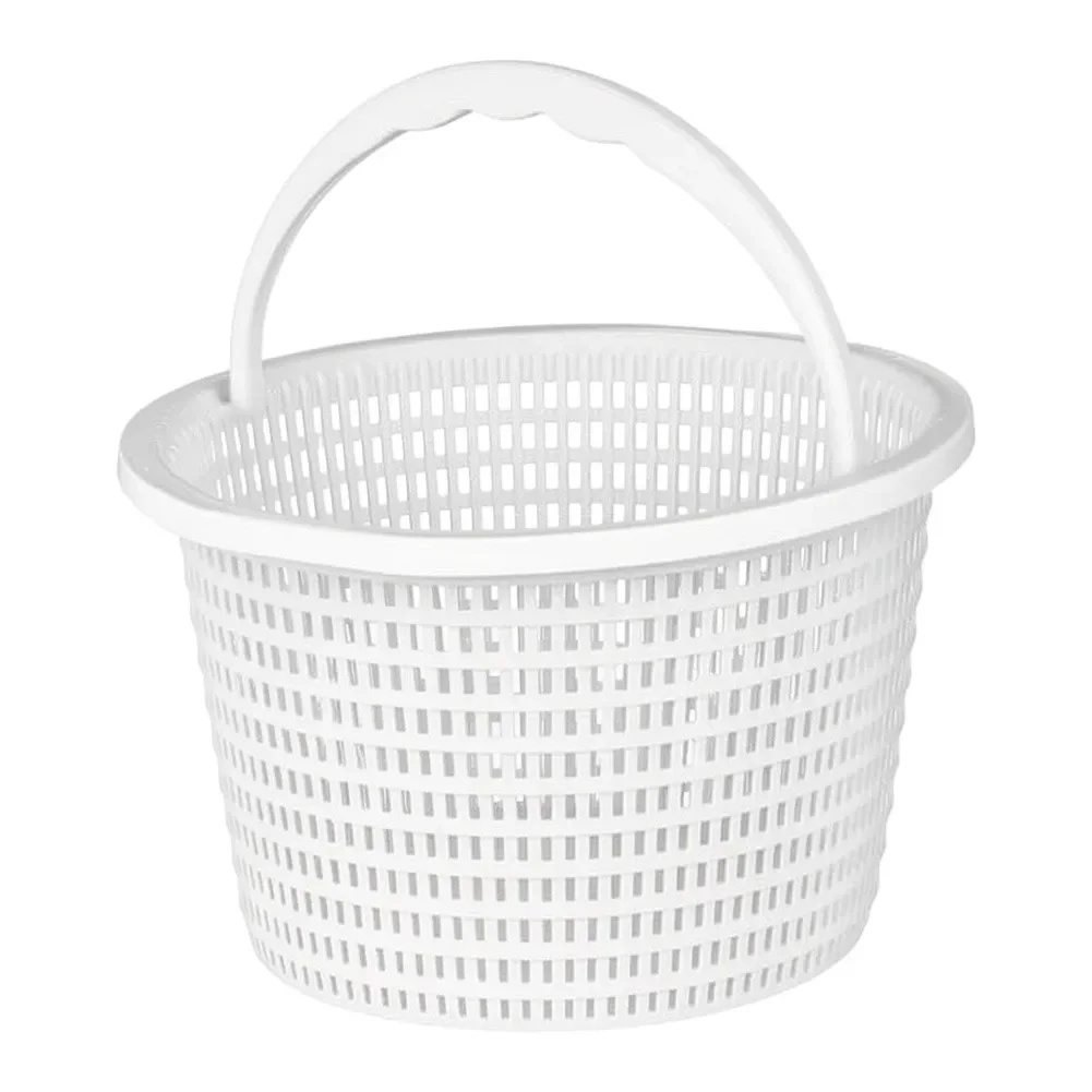 20 Cm Large Reusable Pool Skimmer Basket With Handle - Efficient Filtration Easy For Inground Pools Duty Reusable Strainer