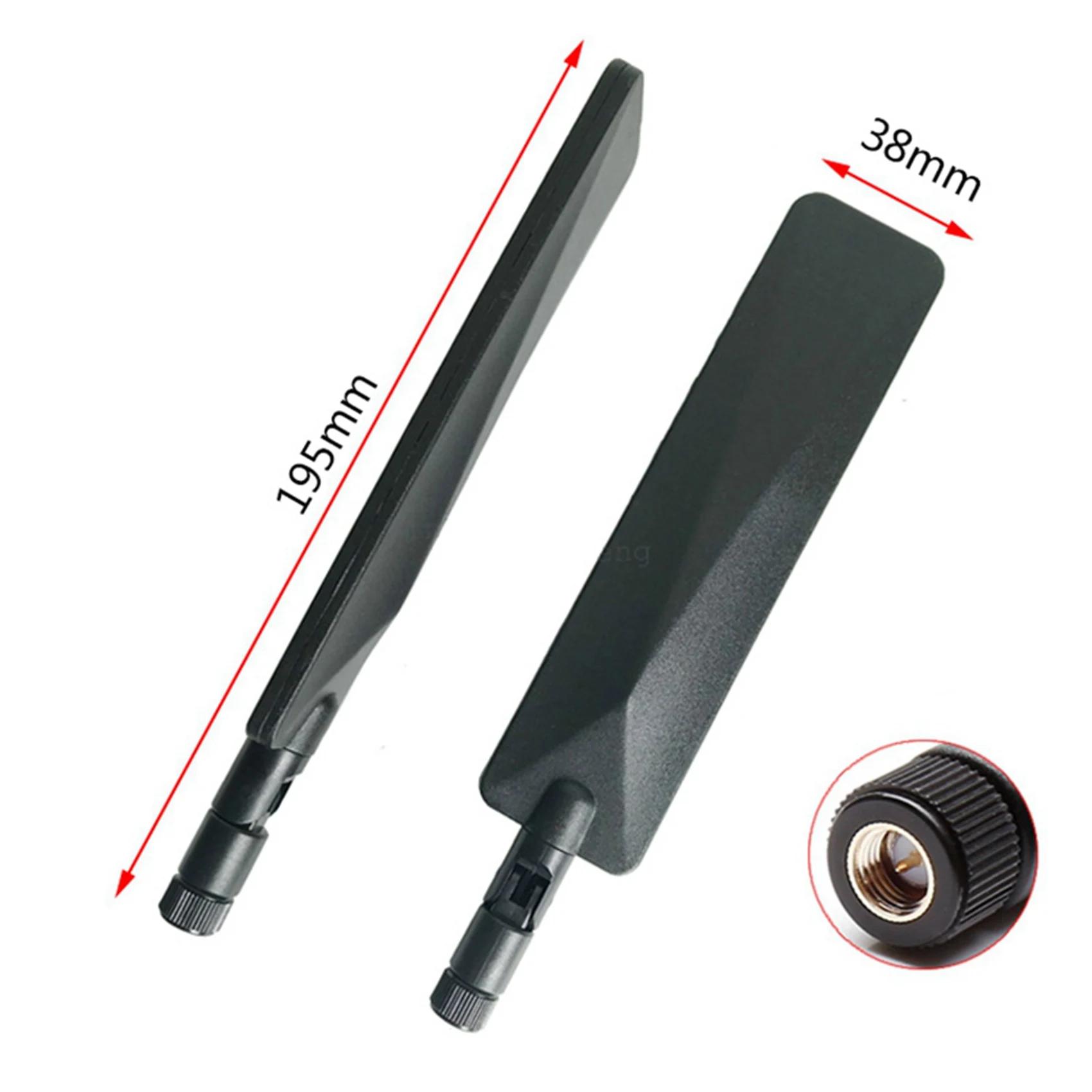4G LTE Antenna 12Dbi SMA Male Antenna 4 Pieces, Router Cellular Gateway Home Phone Hotspot Modem Signal Booster-BCBW