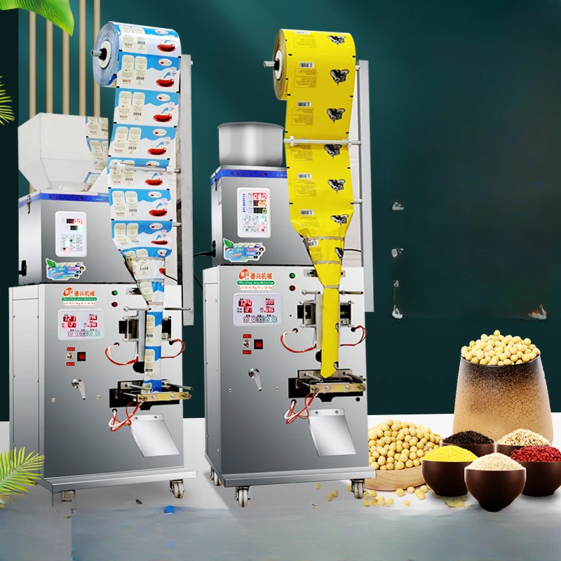 Fully automatic granule powder, dried fruit food, tea, medicinal materials, five grains, quantitative tea bag packaging machine