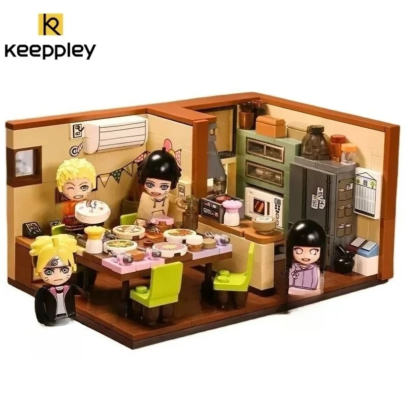 Keeppley Naruto Anime Surrounding Building Blocks Himawari