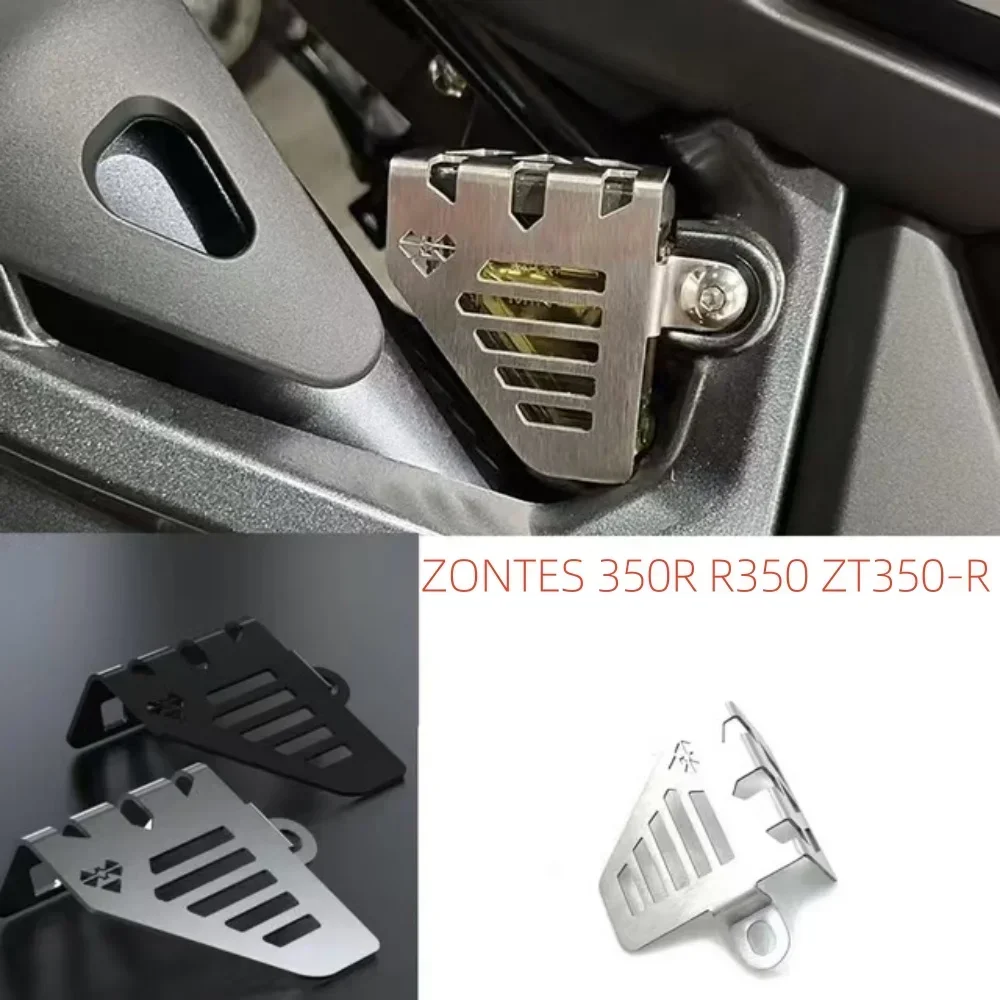 Brand New Suitable for Zontes 350R R350 Motorcycle Oil Can Protective Cover Suitable for Zontes 350R R350 Zt350-R 350R1 350R2 35