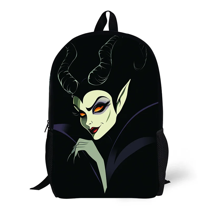 

1pc Maleficent printed backpack, student backpack, gift, suitable for daily commuting use