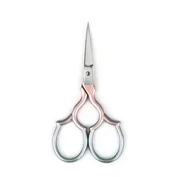 MIni Tailor Scissor Pointed Shape Sewing Stainless Steel Small Embroidery Craft CrossStitch Scissors U Shape DIY Home Tools