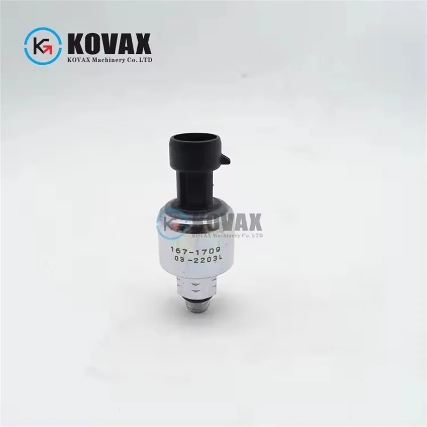 Construction Machinery Parts for Caterpillar E771D E772D E773D Oil Pressure Sensor  167-1709 1671709 New Accessories