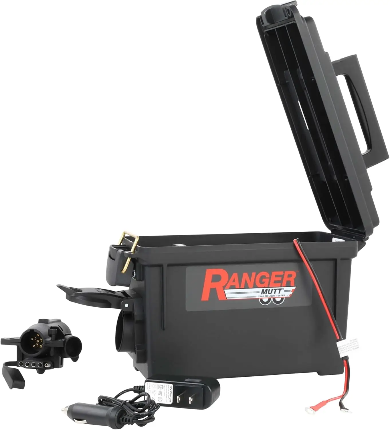 Prodotti innovativi dell'america #9101 Light Ranger MUTT (7-Way Spade Pin Style con adattatore) Tester per rimorchio