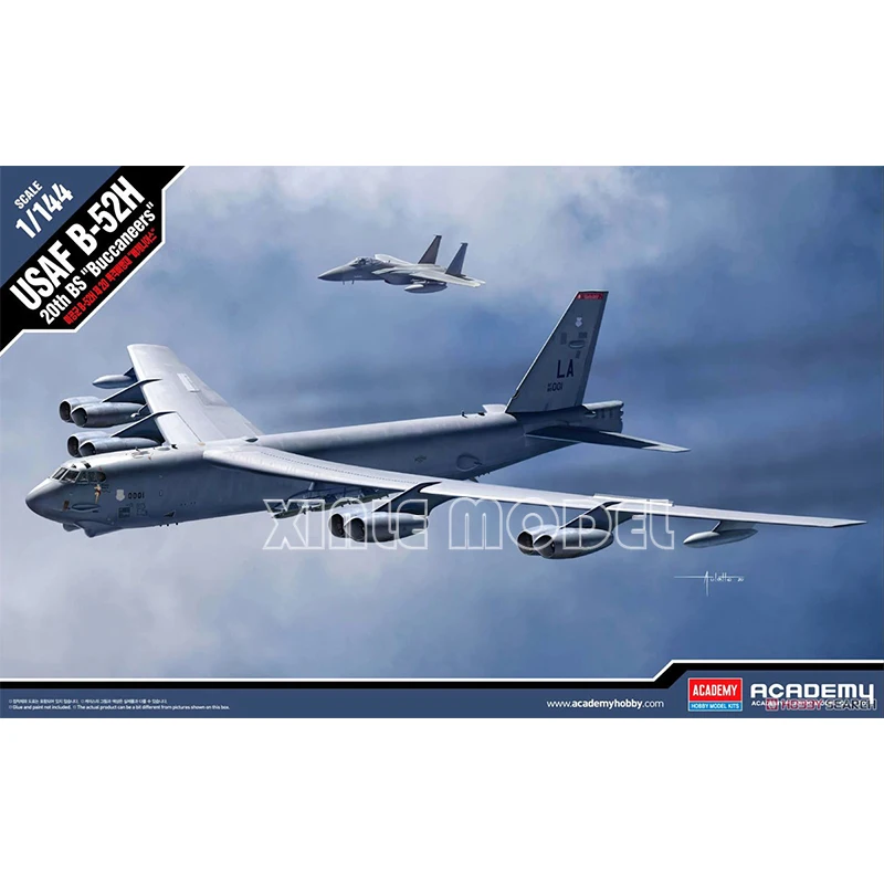 

Academy Aircraft Model Kit 12622 USAF B-52H 20th BS "Buccaneers" 1/144
