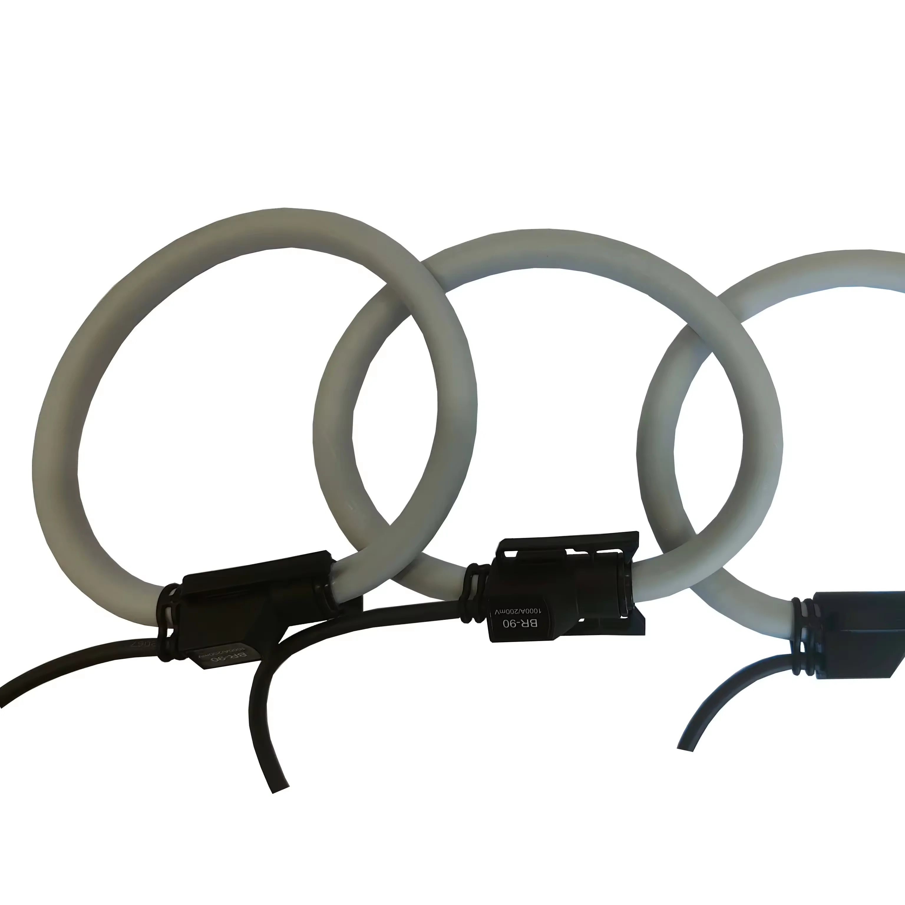 BR-90 0.5 Class high-precision Flexible Current Transformer 1000A/200mV  Rogowski Coil for Measuring Current