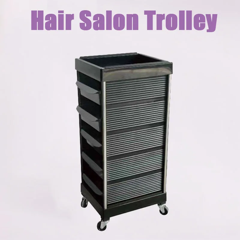 

Hair Salon Cart Beauty Salon Supplies Tools Cart Cabinet Drawer Multifunctional Shelf