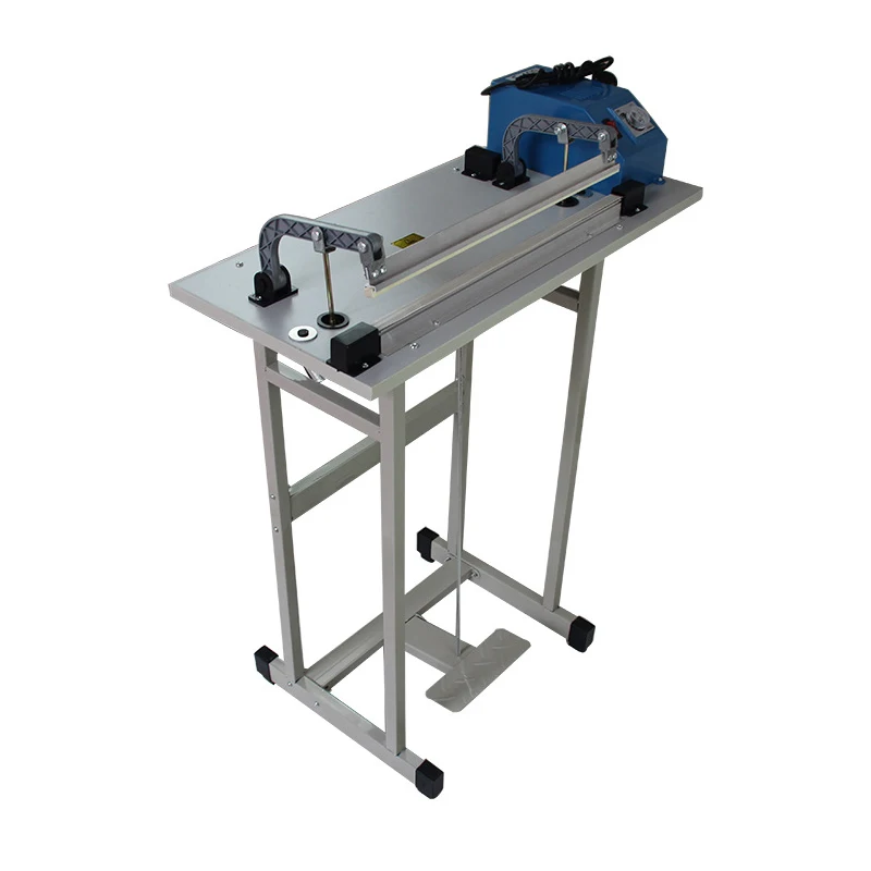 400W 3mm Breite 40cm Länge Fuß Pedal Sealer Maschine Lebensmittel Paket Elektrische Kunststoff Schnelle Wärme Abdichtung Maschine 220V SF-400