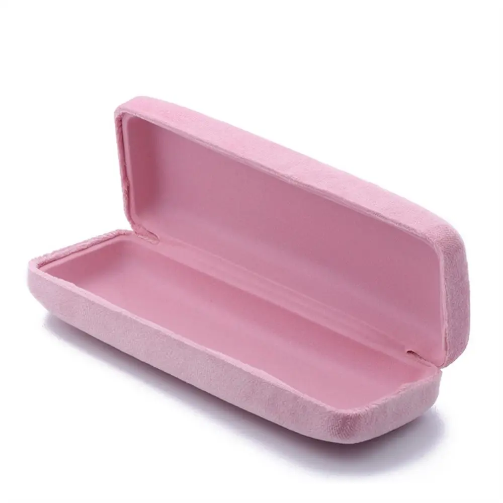 Simple Pink Portable Glasses Storage Box Glasses Case Myopia Glasses Sunglasses