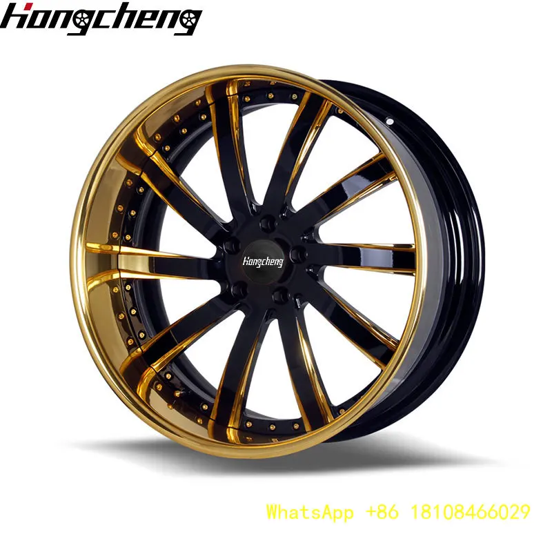 

Multi Spoke Black Silver Chrome Forged Wheels 17-24 Inch High Performance Luxury Passenger Car Rims