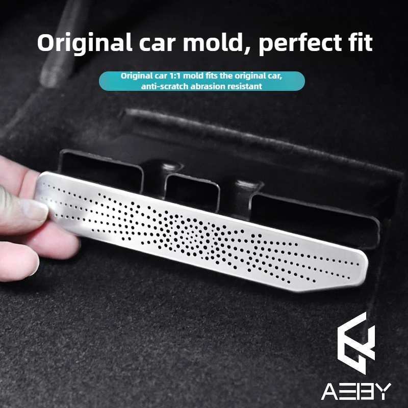 For LEAPMOTOR C10 2026 Under Seat Air Vent Cover Grille Mesh Protector Anti-Dust Vent Mesh Guard Dust Proof Interior Accessories