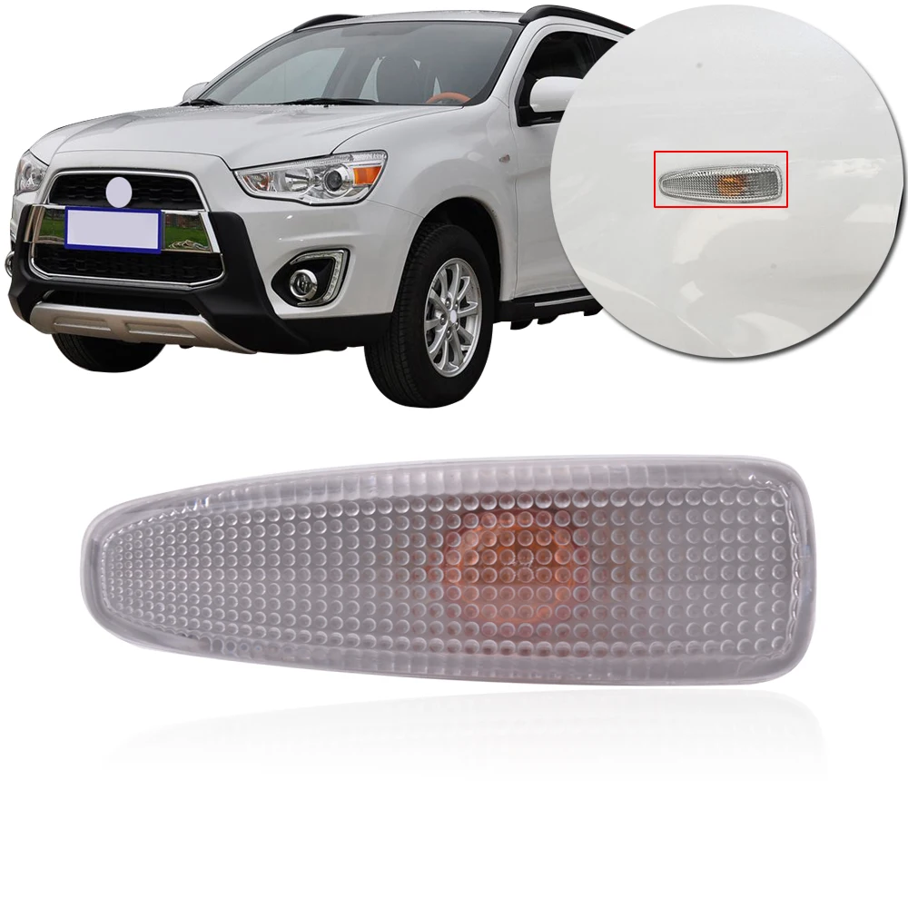 Kamshing For Mitsubishi Lancer Outlander Sport RVR ASX 2008 2009 2010 2011 2012 2013 2014 2015 Fender Turn Light Side Lamp