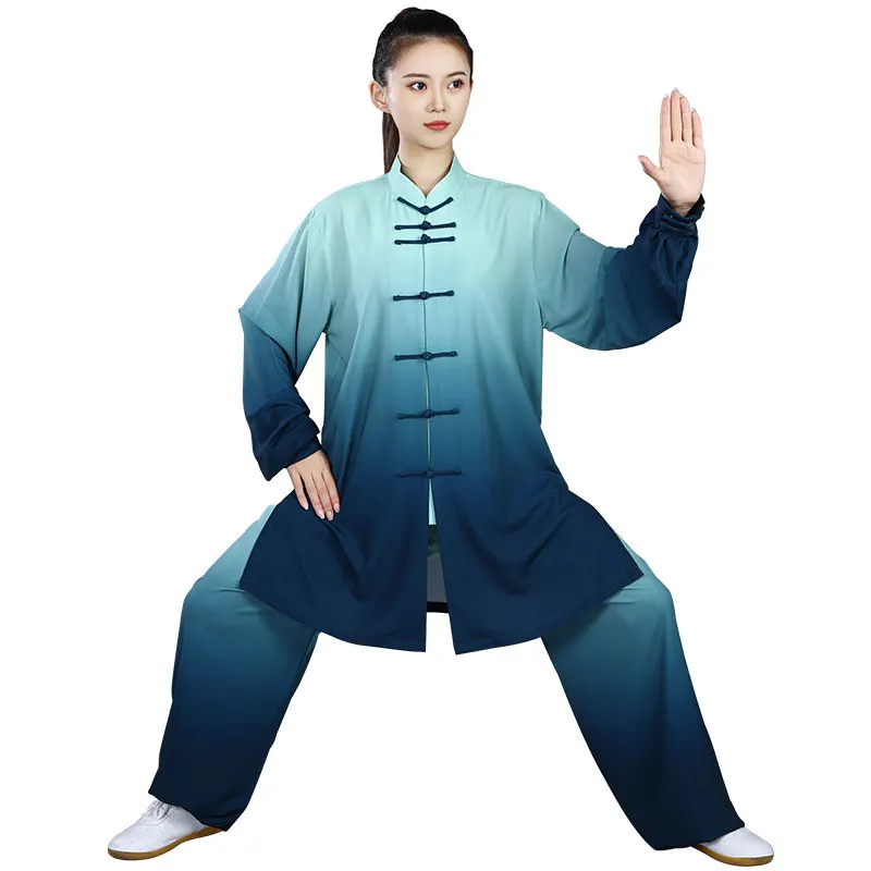 Tai Chi Uniforms Wushu Kung Fu Suit Traditional Chinese Clothing Kungfu Uniform Fall Winter Martial Arts Wing Chun Suit V3058