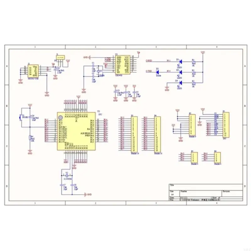 Múltiples interfaces STC89C52 STC51 BLAFBA APRENDIZACIÓN DESARROLLO CORES PARA Proyectos bricolaje