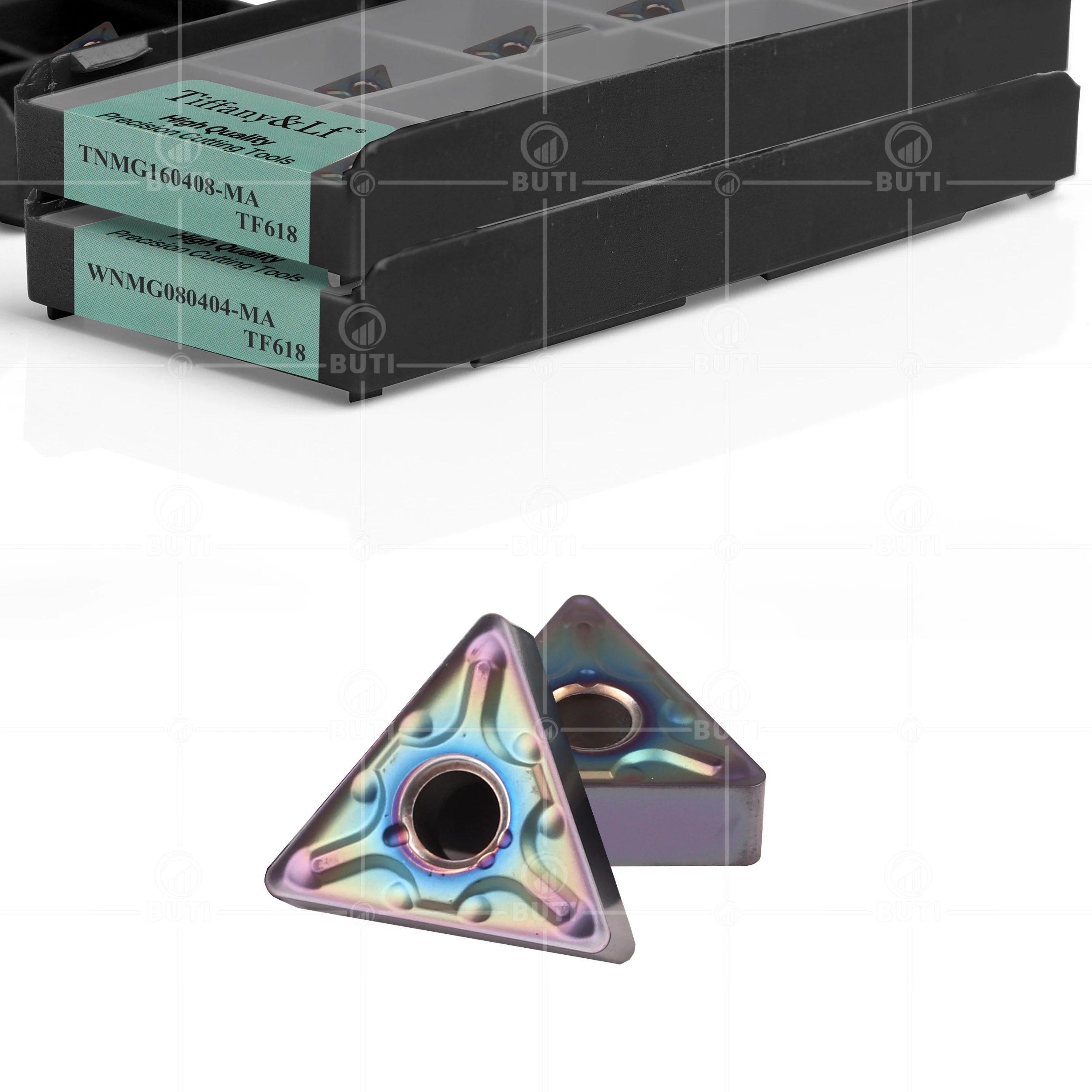 Imagem -03 - Deskar-cnc Inserções de Aço Endurecido Cortador do Torno Ferramentas de Corte e Torneamento Wnmg08 Tnmg16 Cnmg12 Snmg12 ma ms mm Tf618 100 Original