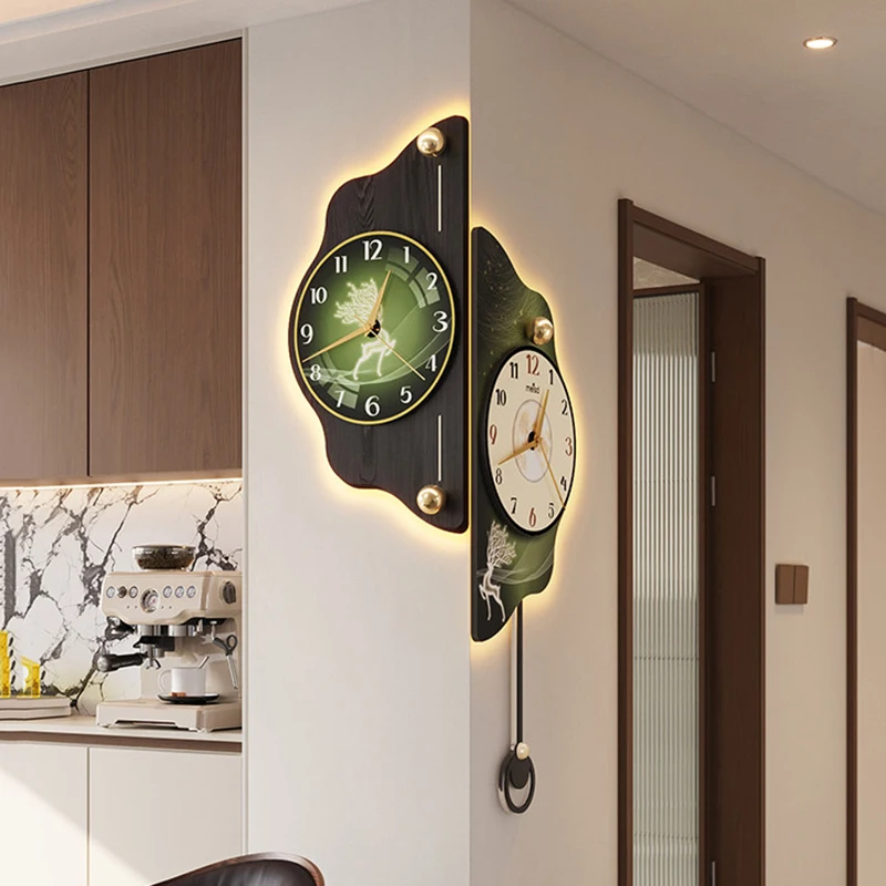 Aesthetic Design Wall Clocks Interior Vintage Modern Creative Wall Watch Simple Nordic Fashion Relogio De Parede Home Decoration