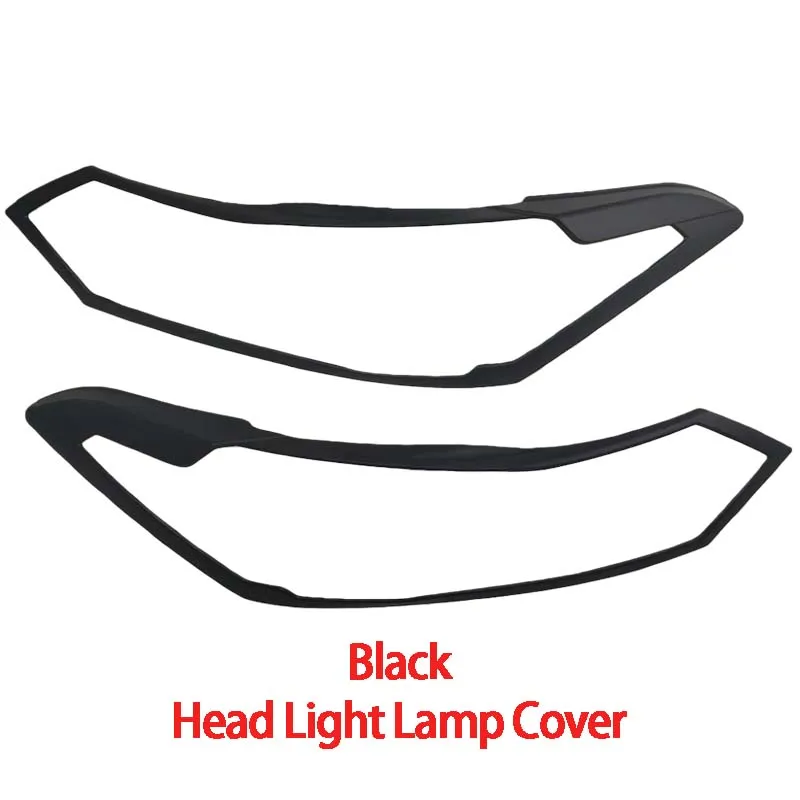2013 2014 2016 for Toyota Xo150 Vios Yaris ATIV  ABS Head Light Lamp Cover Trim Frame Protector Sticker Car Styling Accessory