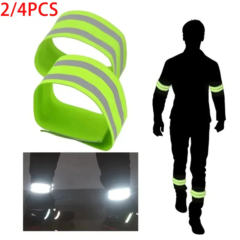 

Reflect Straps for Night Walking Cycling Running Safety Reflector Tape Reflective Bands for Wrist Arm Ankle Leg High Visibility