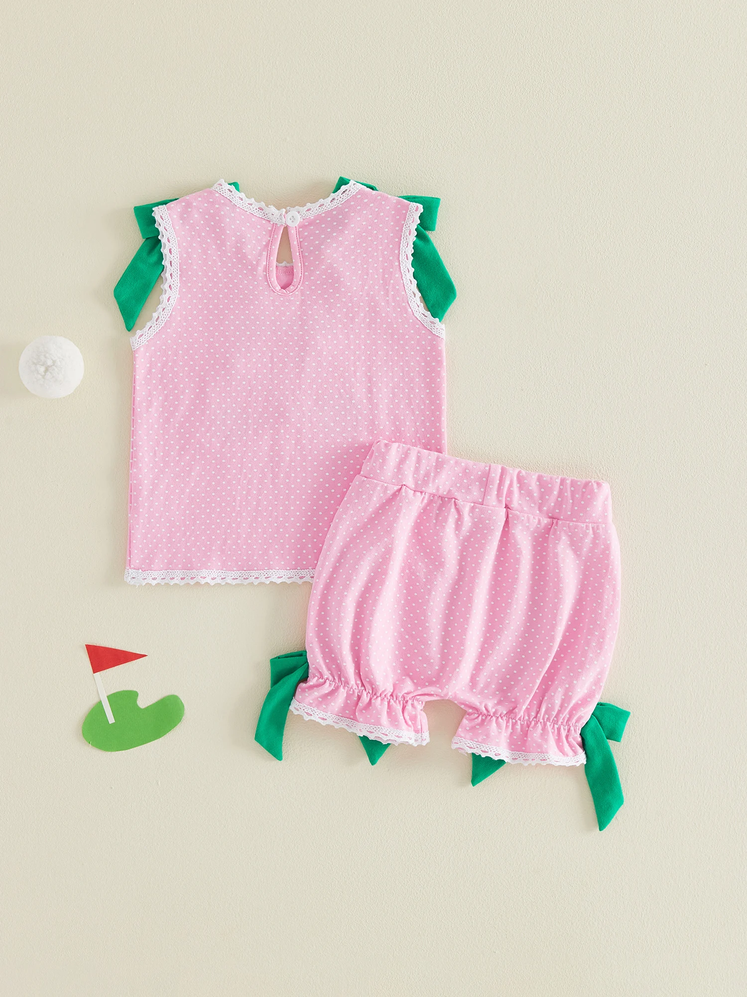 

Adorable Infant Girl Beachwear Set with Cute Beach Umbrella Applique Ruffle Trim Tank Top and Shorts 2 Piece Outfit