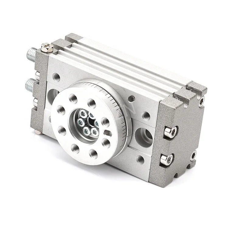 MSQB Air Rotary Actuators 0/180 Degrees Swing Solid Hydraulic Rotary Table Cylinder