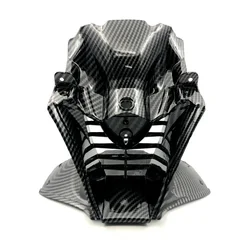 Hydro Dipped Carbon Fiber Finish Middle Front Upper Nose Fairing Cowl For YAMAHA YZF-R6 2006 2007 YZF