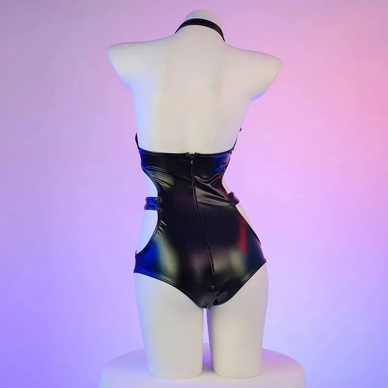 مثير الساخن لهب فتاة ارتداءها ملابس السباحة المرأة مثير تأثيري قاتل شيطان القاتل الجلود بذلة ملابس السباحة لهب طباعة زي