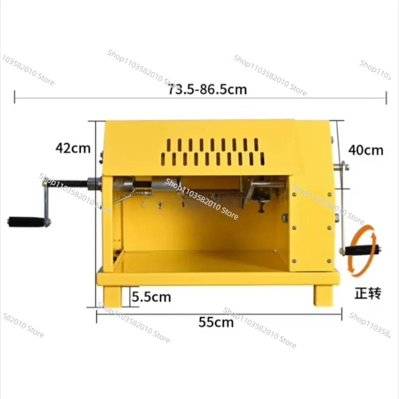 Hand-cranked industrial pineapple peeling machine Multifunctional pineapple peeling machine