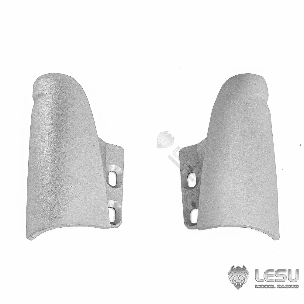 LESU Metal Side Spoiler For 1/14 DIY Model RC Tractor Truck R470 R620 Upgrade to R730 Decoration Part