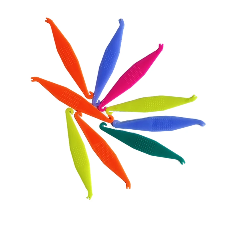 Dental ortodontyczny elastyczny Placer ułatwiający hak 50 sztuk/worek na opaski gumowe szelki jednorazowe ligatury krawaty urządzenie ortodontyczne