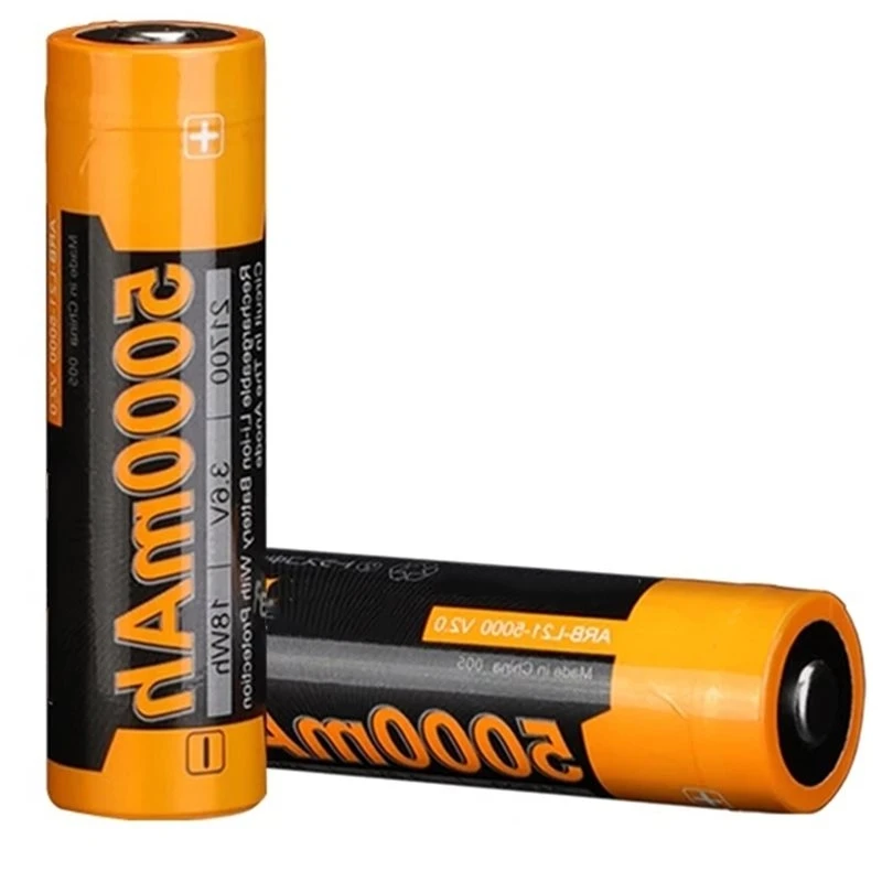 2026 New High Capacity ARB-L21-5000 V2.0 5000Mah Rechargeable Li-Ion Battery For Flashlights, Power Cell