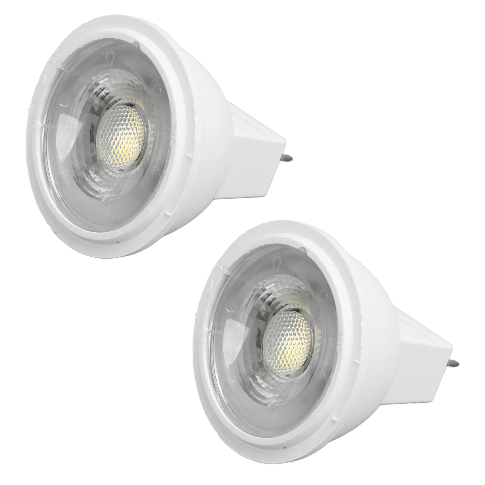 2Pcs MR11 Light Bulb High Brightness 3W 110V Faster Heat Dissipation GU4 Spotlight Bulbs for Landscape Lighting Bedroom Kitchen